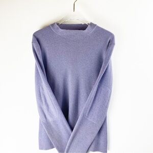 PATAGONIA 100% Cashmere sweater Patch elbow sleeves Womens size XS